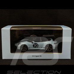 Porsche 911 Spirit 70 Type 992 Cabriolet 2025 Bleu Messen 1/43 Spark WAP0200550SGTS