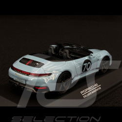 Porsche 911 Spirit 70 Type 992 Cabriolet 2025 Messen Blue 1/43 Spark WAP0200550SGTS