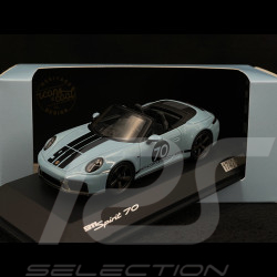 Porsche 911 Spirit 70 Typ 992 Cabriolet 2025 Messen Blau 1/43 Spark WAP0200550SGTS