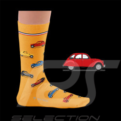 Chaussettes Inspiration Citroën 2CV / Orange - Mixte - Pointure 41/46