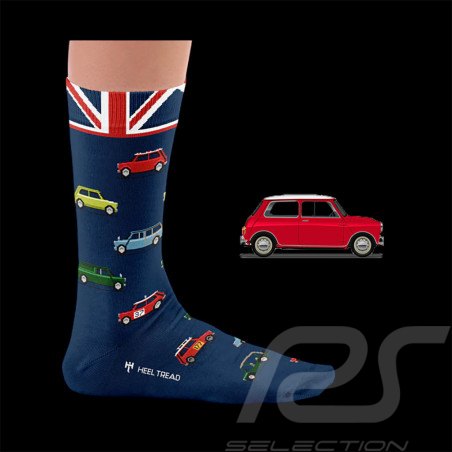 Inspiration Mini Cooper Socks / Blue - Unisex - Size 41/46