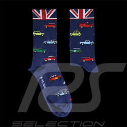 Inspiration Mini Cooper Socken / Blau - Unisex - Größe 41/46