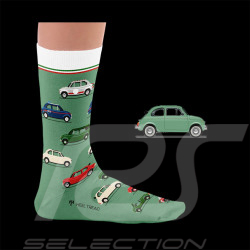 Inspiration Fiat 500 Socks / Green - Unisex - Size 41/46
