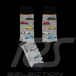 Inspiration Volkswagen Beetle Socks / Grey / Black - Unisex - Size 41/46