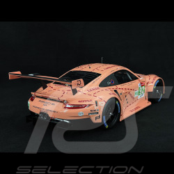 Porsche 911 RSR Typ 991 n° 92 "Rosa Schwein" Sieger 24h Le Mans 2018 1/12 Ixo LEGT12003