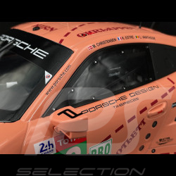 Porsche 911 RSR Typ 991 n° 92 "Rosa Schwein" Sieger 24h Le Mans 2018 1/12 Ixo LEGT12003