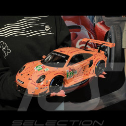 Porsche 911 RSR Typ 991 n° 92 "Rosa Schwein" Sieger 24h Le Mans 2018 1/12 Ixo LEGT12003