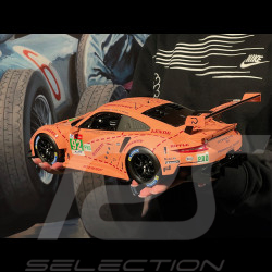Porsche 911 RSR Type 991 n° 92 "Pink Pig" Winner 24h Le Mans 2018 1/12 Ixo LEGT12003