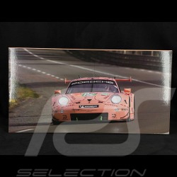 Porsche 911 RSR Typ 991 n° 92 "Rosa Schwein" Sieger 24h Le Mans 2018 1/12 Ixo LEGT12003