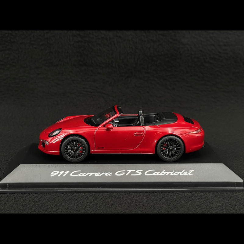 Porsche 911 Carrera GTS Cabriolet - Rouge Carmin - Spark 1:43