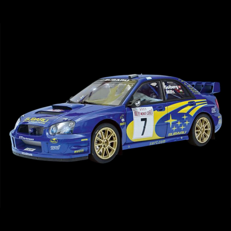 Kit Subaru Impreza S9 WRC n° 7 Monte Carlo Rally 2003 with
