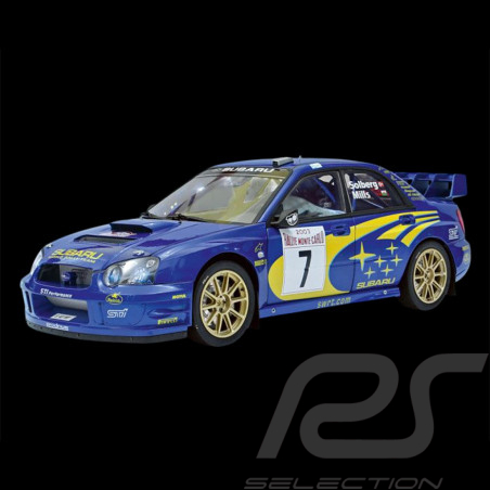 Kit Subaru Impreza S9 WRC n° 7 Rallye Monte Carlo 2003 1/8 à monter Ixo Models