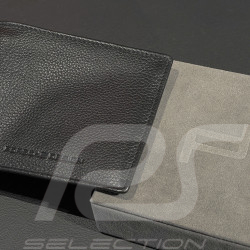 Portefeuille Porsche Design Porte-cartes Compact Cuir Noir Voyager Billfold 10 4056487043838