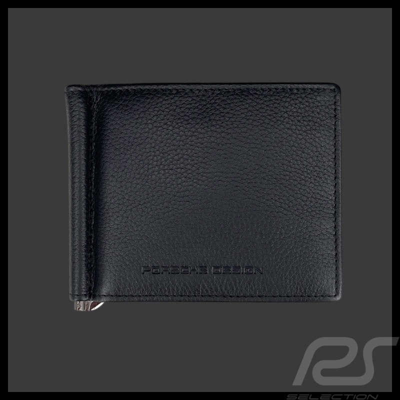 Portefeuille Porsche Design Porte-cartes Compact Cuir Noir Voyager Wallet 4 4056487043845