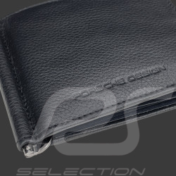 Portefeuille Porsche Design Porte-cartes Compact Cuir Noir Voyager Wallet 4 4056487043845
