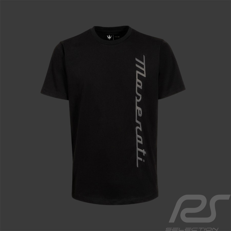 Maserati T-Shirt Rubber Black MA241M001 - men