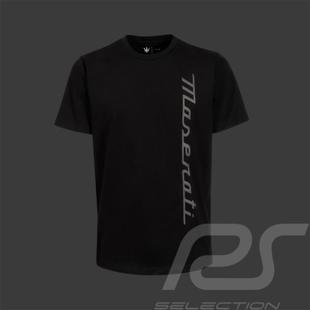 Maserati T-Shirt Rubber Black MA241M001 - men