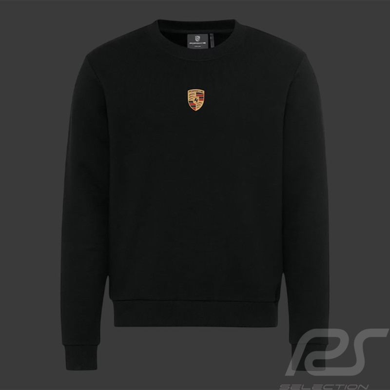Porsche Pullover Wappen Schwarz WAP200RESS - Herren