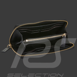 Geldbörse Porsche Damen Kartenetui Schwarzes Leder WAP0300210TGBD
