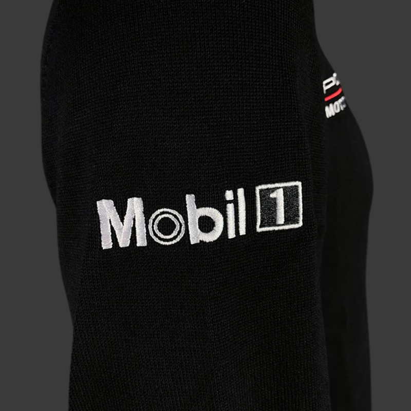 BOSS Strickpullover Mit Label-Stitching - Porsche X Boss Collection Mittelbraun 1841210