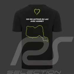 Sport T-shirt RS Action "100 km around the Lake with Audrey" Product Sold to Benefit Children in Need Black / Green
