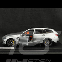 BMW M3 G81 Touring Performance 2024 Gris Pure Glacé 1/18 Solido S1813702