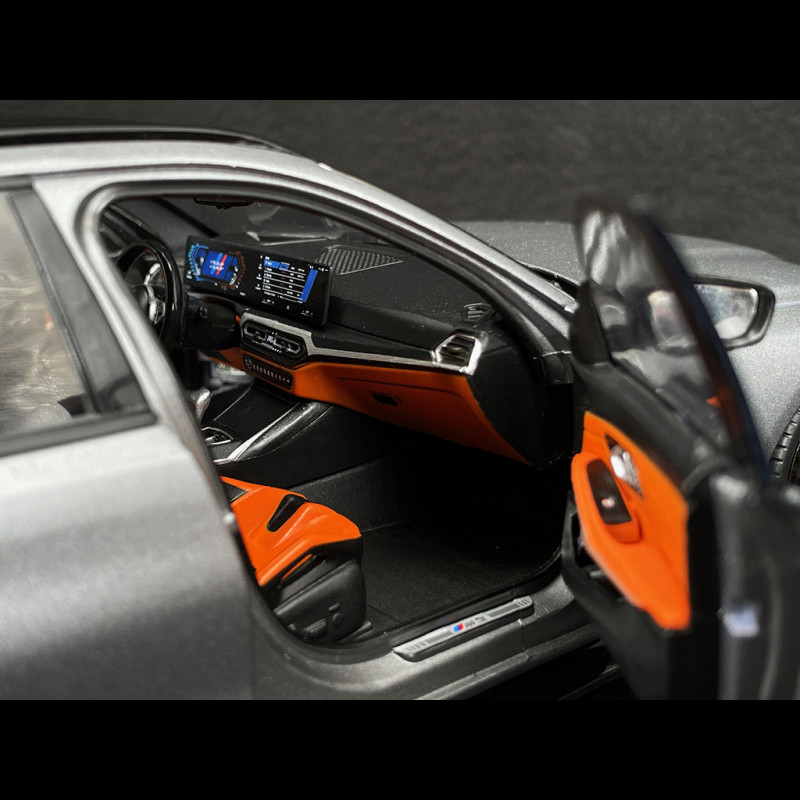 BMW M3 Touring (G81) matte grey (Solido) 1:18