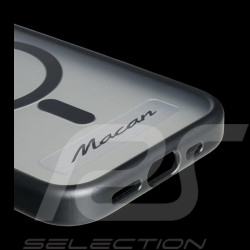 Coque Porsche iPhone 17 Noir / Transparent Personnalisable WAP0300010TSNC