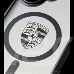 Coque Porsche iPhone 17 Noir / Transparent Personnalisable WAP0300010TSNC
