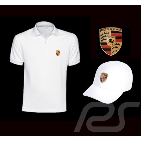 Set Porsche Lover - Polo + Casquette + Autocollant WAP591B WAP6100020TWCE WAP0130050MCST