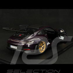 Porsche 911 GT3 RS Typ 992 Weissach Package 2024 Viola Metallic 1/18 Solido S1812103