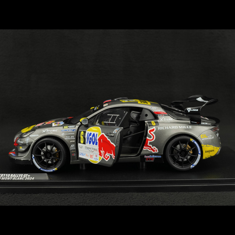 Miniature Spark 1:43 – Alpine A110 RGT – Vainqueur Rallye Monte-Carlo 2023 – Loïc Panagiotis