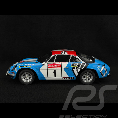 Alpine A110 1800 n° 1 Winner San Remo Rally 1973 1/12 Ottomobile G096