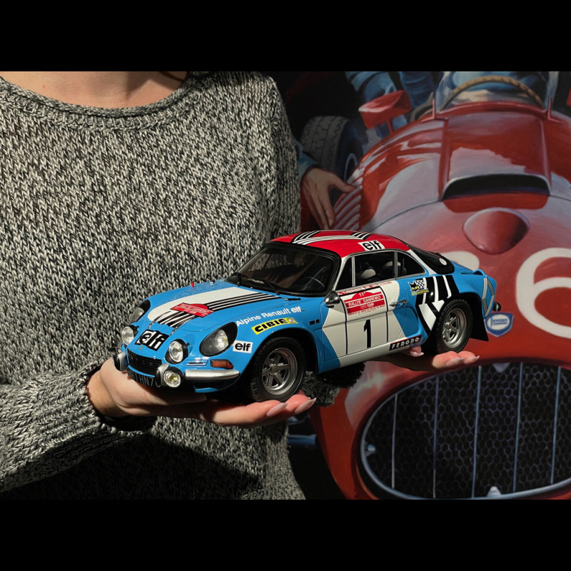 solido S1804202 1:18 Alpine A110 1600S-1971 Rallye Du Portugal # 88 Aucun Coche miniatura coleccionable, azul, 1/18ème