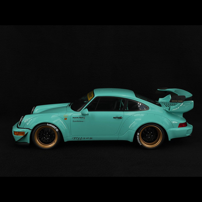 Porsche 911 RWB Type 964 Tiffany 2020 Tiffany Blue 1/12 GT Spirit