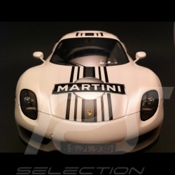 Porsche 918 Spyder Martini white 1/18 Spark WAP0210220E
