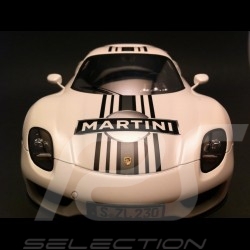 Porsche 918 Spyder Martini blanc 1/18 Spark WAP0210220E