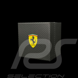 Ferrari Uhr Pilota Evo Chronograph Schwarzes Milanaise-Armband FE-083-0827