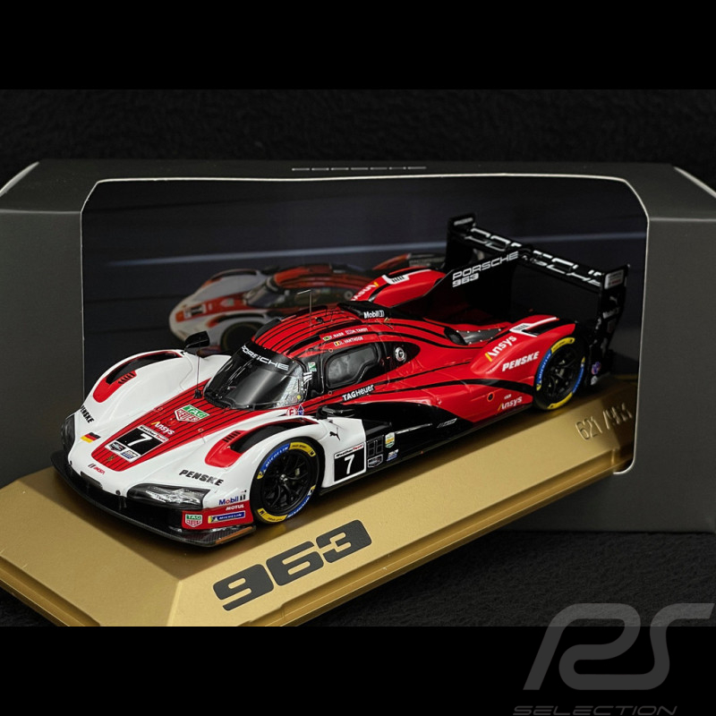 Porsche 963 Penske n° 7 Vainqueur 24h Daytona 2025 1/43 Spark WAP0200890T963