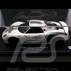 Porsche 918 Spyder Martini blanc 1/18 Spark WAP0210220E
