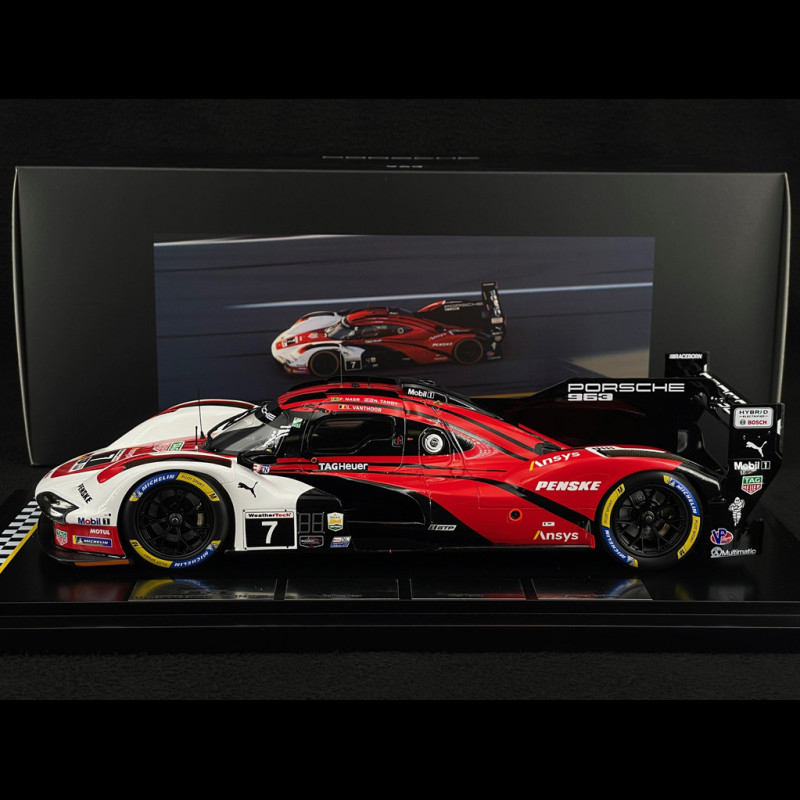 Porsche 963 Penske n° 7 Winner 24h Daytona 2025 Signed 1/18 Spark