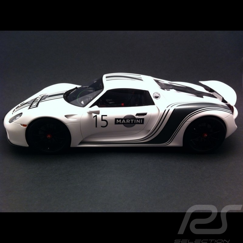 Porsche 918 Spyder Martini blanc 1/18 Spark WAP0210220E