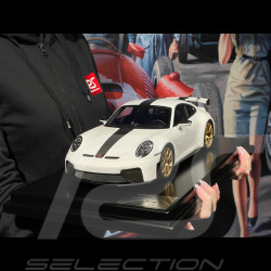 Porsche 911 GT3 Type 992.2 2024 White 1/12 Spark WAP0235200TGT3