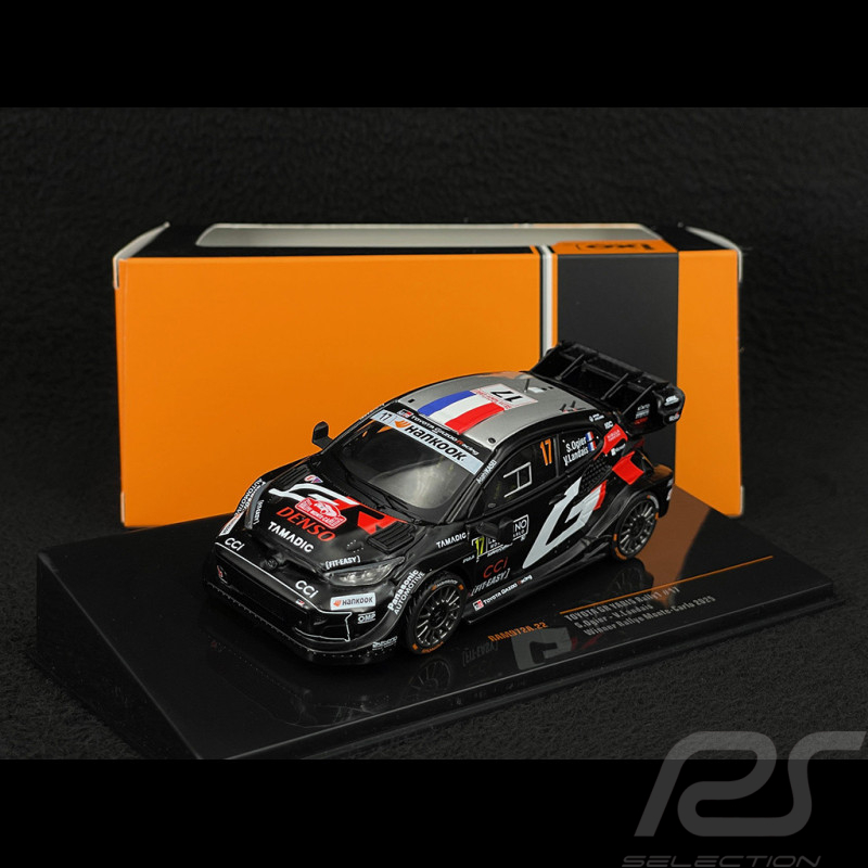 Sébastien Ogier Toyota GR Yaris Rally1 n° 17 Winner Monte Carlo Rally 2025 1/43 Ixo IXORAM972A.22