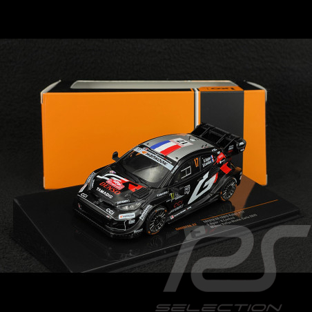 Sébastien Ogier Toyota GR Yaris Rally1 n° 17 Winner Monte Carlo Rally 2025 1/43 Ixo IXORAM972A.22