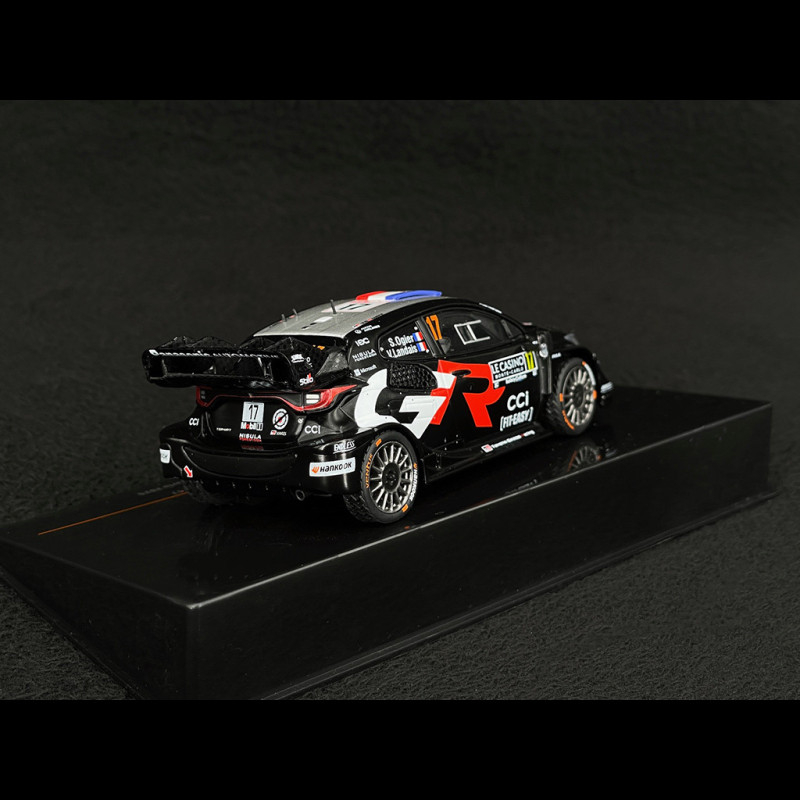 Miniature 1/43 Ixo - Toyota GR Yaris Hybrid #17 - Rallye Monte Carlo 2023 - Ogier