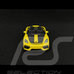 Porsche 718 Spyder RS Type 982 2024 Jaune Racing 1/43 Bburago BBU18-30472YELLOW