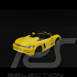 Porsche 718 Spyder RS Type 982 2024 Jaune Racing 1/43 Bburago BBU18-30472YELLOW