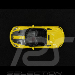 Porsche 718 Spyder RS Type 982 2024 Racing Yellow 1/43 Bburago BBU18-30472YELLOW