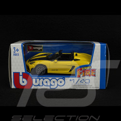 Porsche 718 Spyder RS Type 982 2024 Racing Yellow 1/43 Bburago BBU18-30472YELLOW